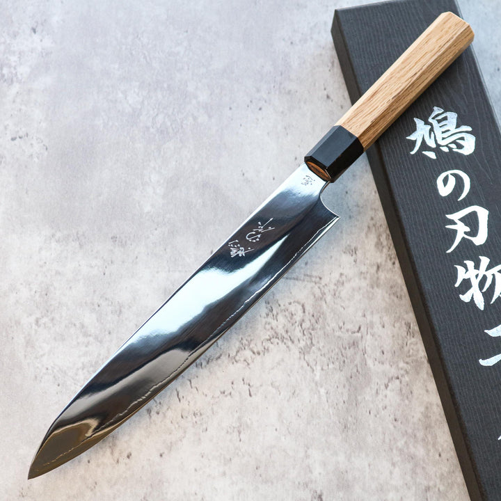Kenshiro Hatono - Affûteur à haute finition Sujihiki 240 mm en chêne