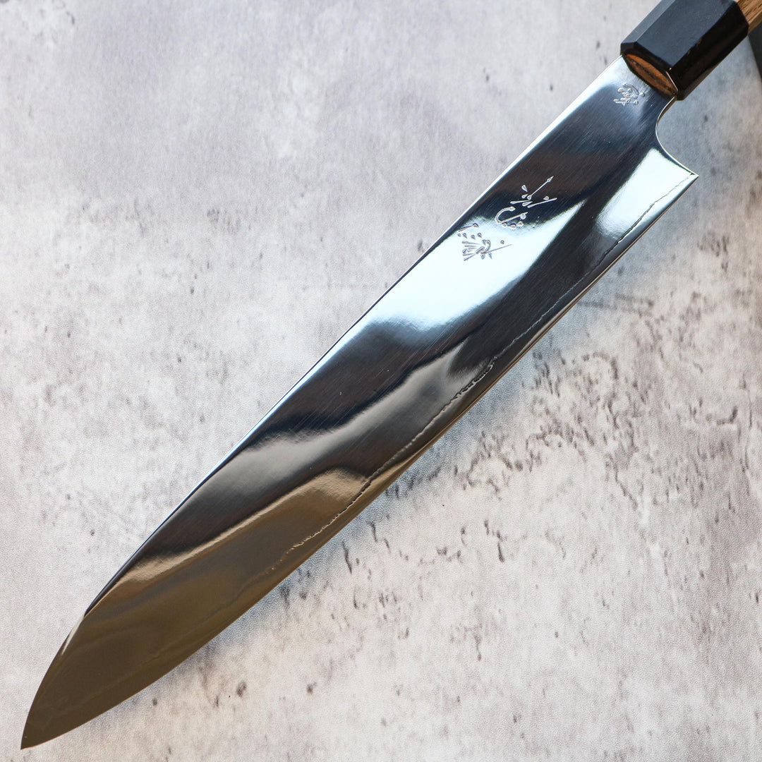 Kenshiro Hatono - Affûteur à haute finition Sujihiki 240 mm en chêne
