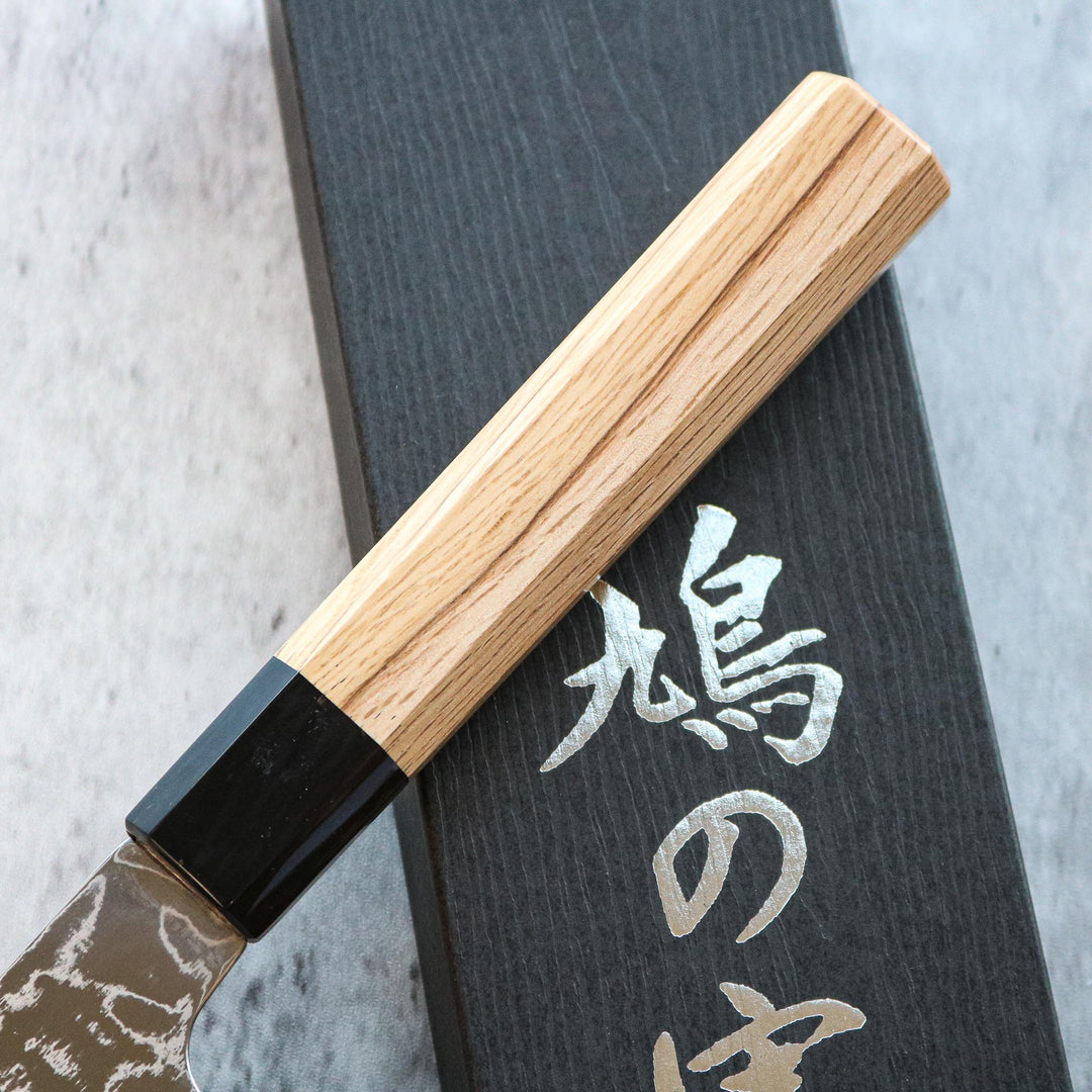 Kenshiro Hatono STRIX Damas Gyuto 210 mm Chêne