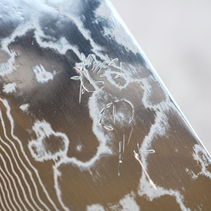 Kenshiro Hatono STRIX Damas Gyuto 210 mm Chêne