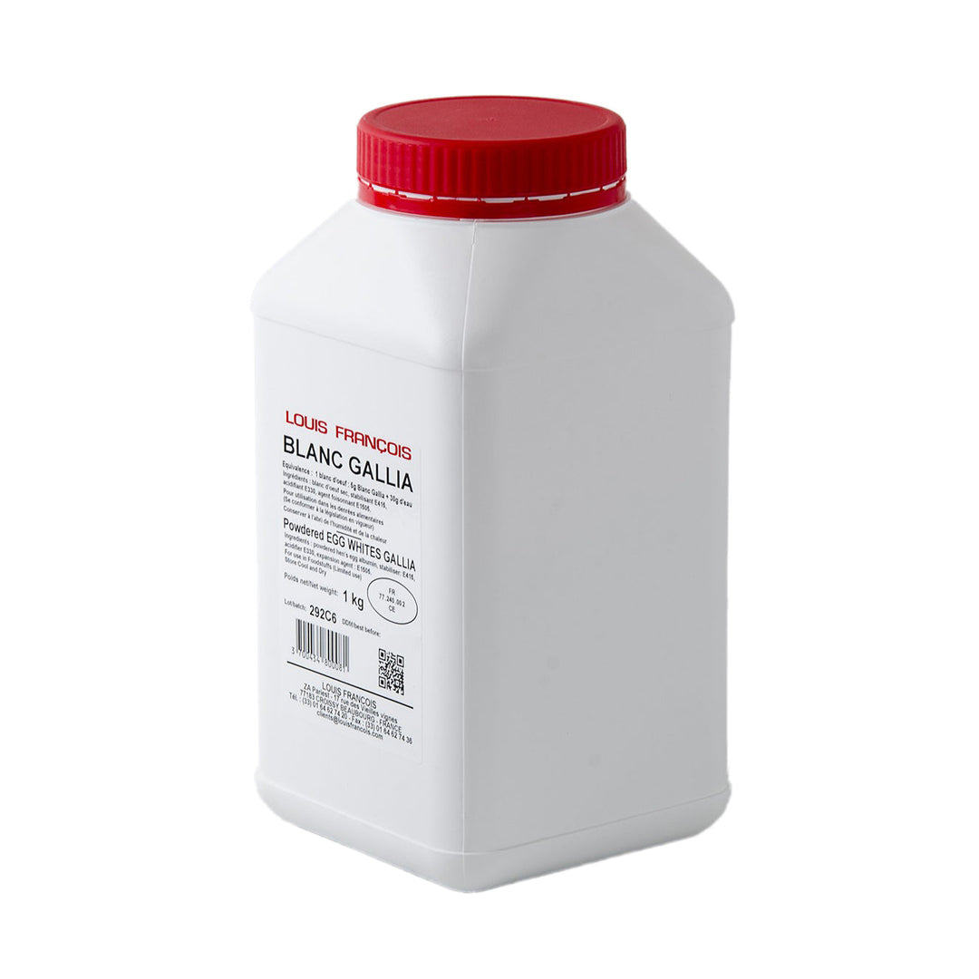 LOUIS FRANCOIS Blanc Gallia – Egg White Powder for Baking & Pastry - 1kg