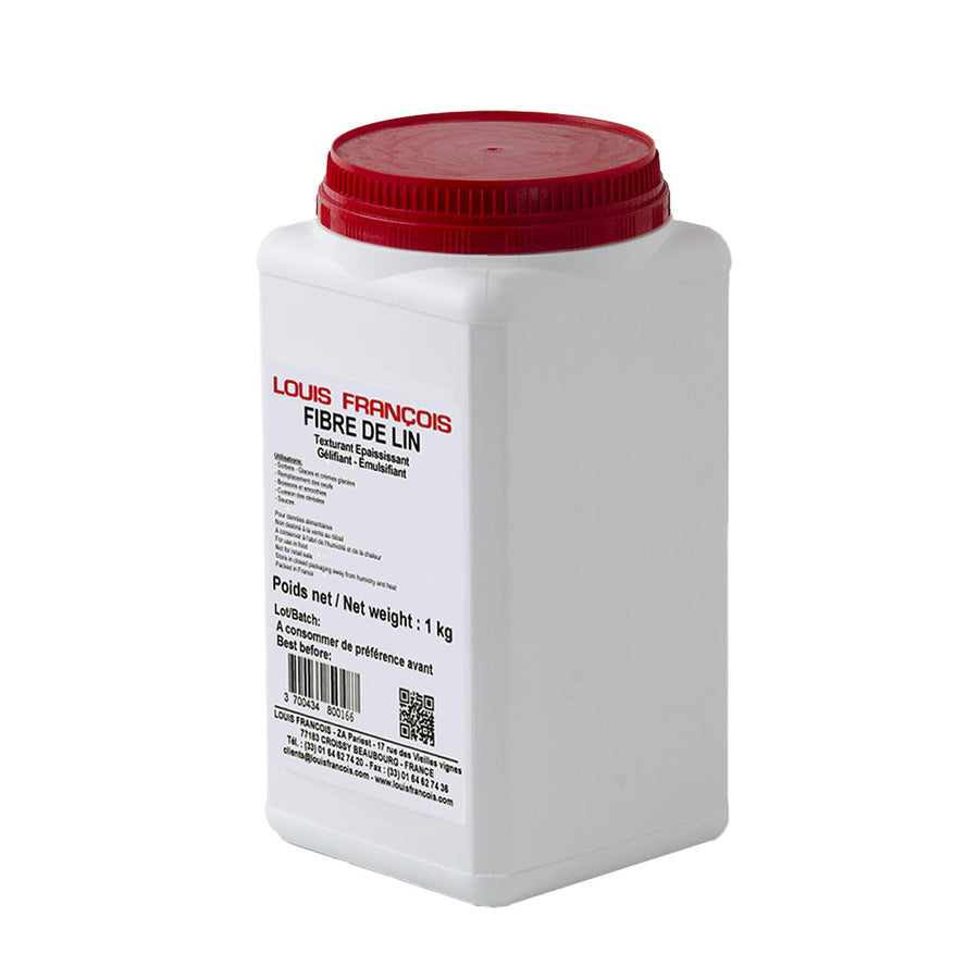 LOUIS FRANCOIS Flax Fibre – Natural Thickener and Binder for Versatile Use, 1kg