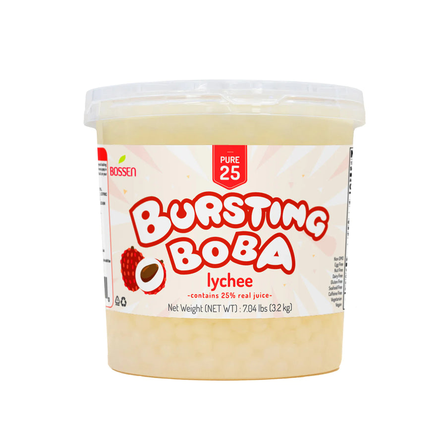 Lychee Popping Boba - Bossen Canada Wholesale