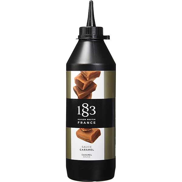 1883 Maison Routin Premium Sauce - 6 x 500ml/16.9oz - Caramel