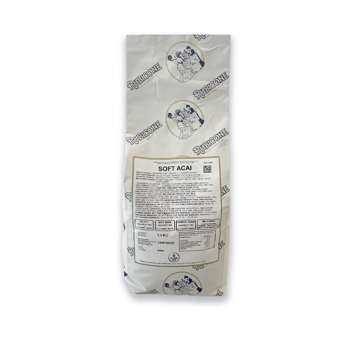 Acai Soft Serve Mix - 1.5 KG Bag - Rubicone Canada - Canadian Distributor