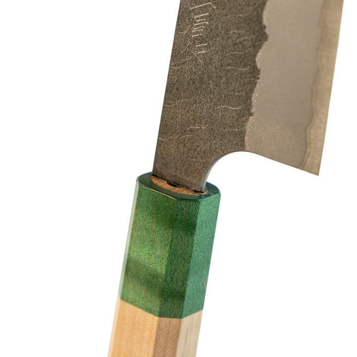 Couteau Bunka Nigara Hamono AS Tsuchime Migaki 170 mm