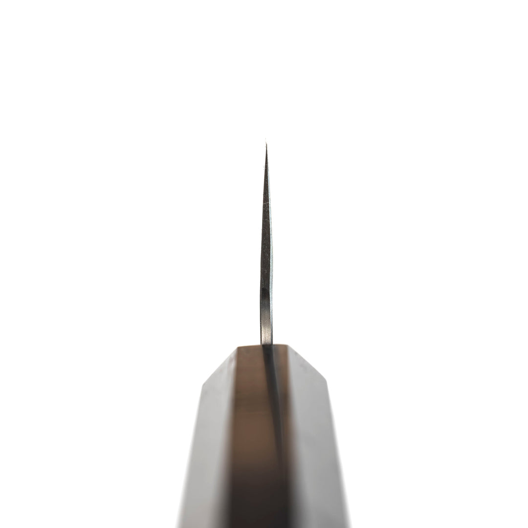 Couteau Gyuto 235 mm en acier damassé Tsuchime de Nigara Hamono