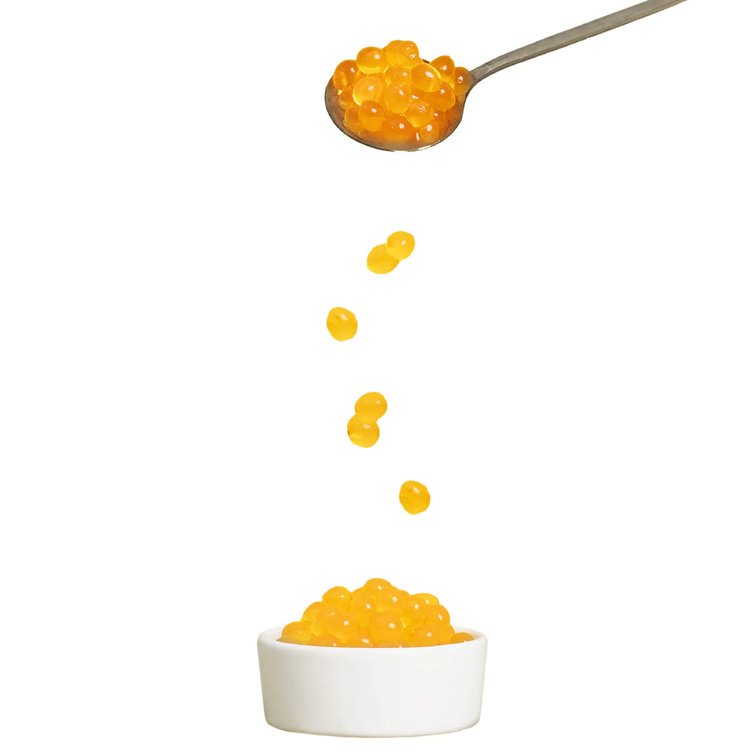 Top Selling Orange Sour Bursting Boba | Sour Popping Boba