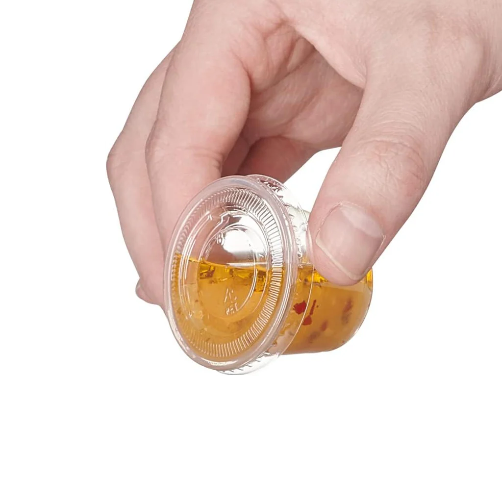 Clear Portion PP Cups - Freezer Safe