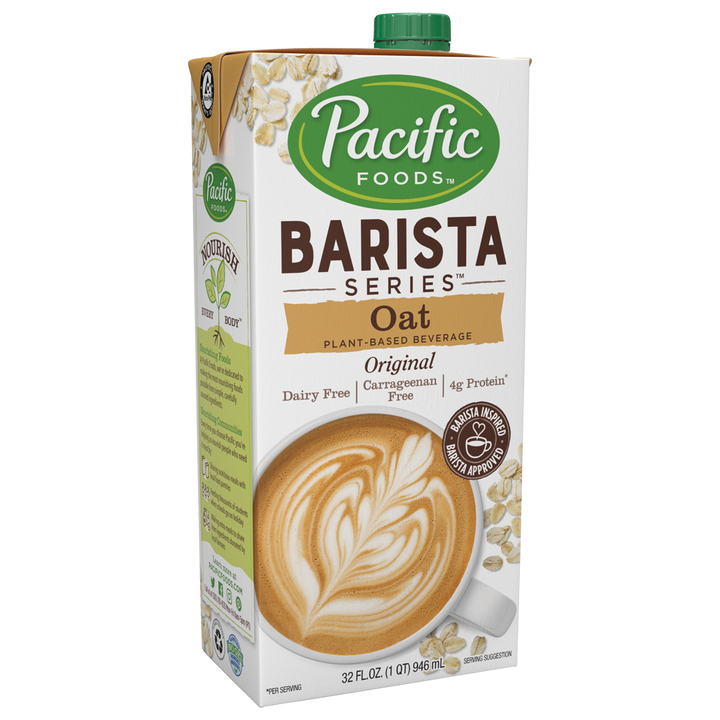 Pacific Foods - Barista Series - Oat Original - 12  x 32oz per case - Foodservice
