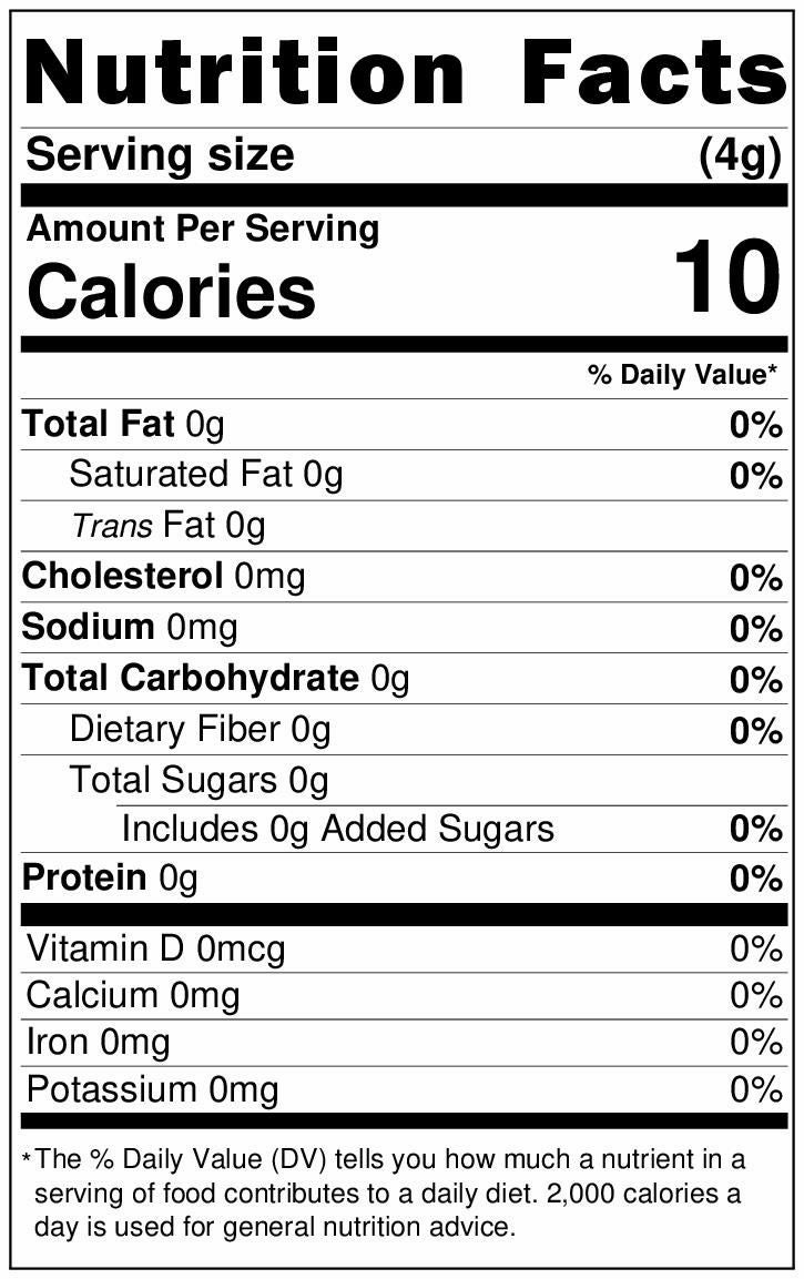 Pure Vanilla Bean Powder - 2 oz Packet