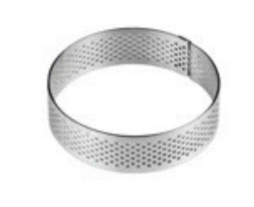 Pavoni® Stainless Steel Microperforated band -
 Round Monoportion