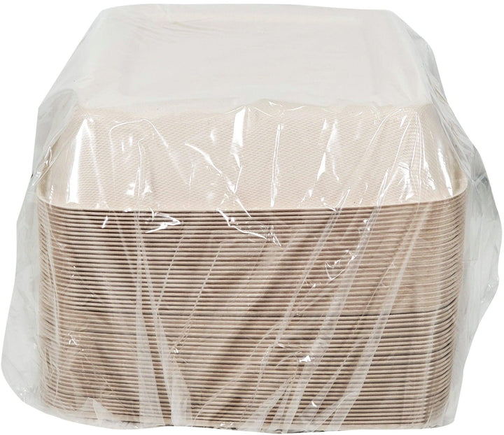 Eco-Craze/Rhino - Boîte carrée en pulpe naturelle de 1000 ml - CS1000