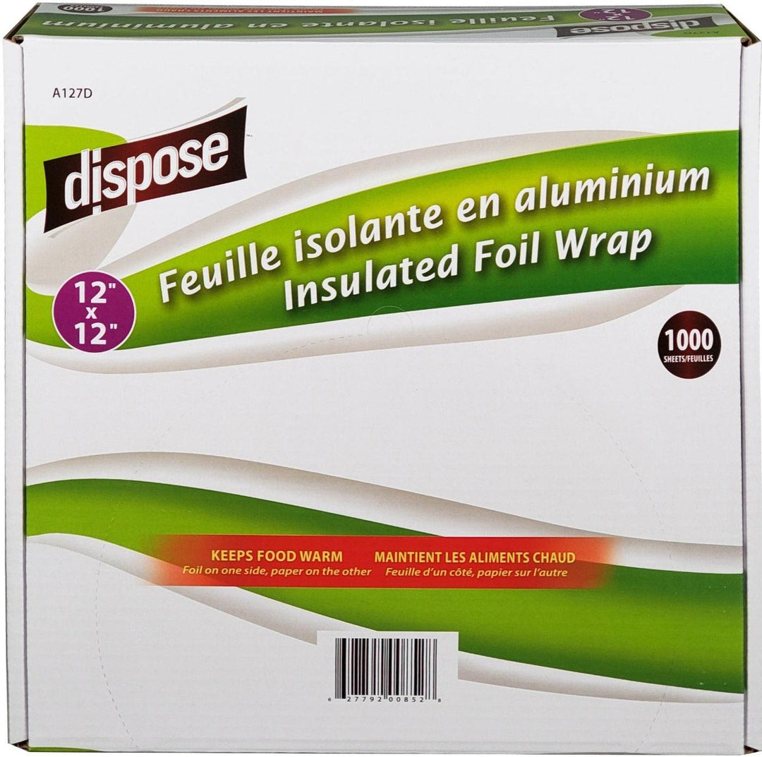 Rhino-Foil - Insulated Foil Wrap - 12"x12"