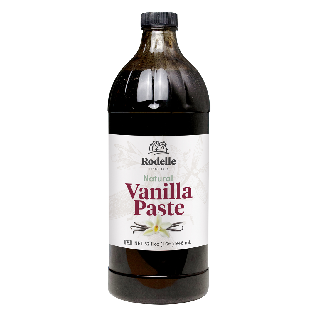 Natural Vanilla Paste - 946ml - 32 fl oz - Rodelle - Vanilla Extracts - Baking Mixes and Ingredients - Canadian Distribution