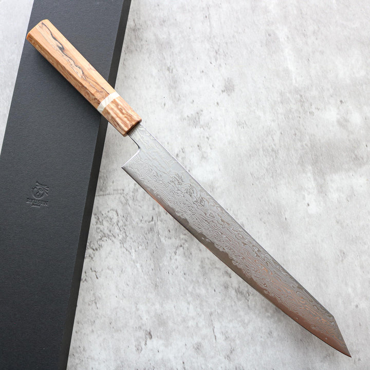 Couteau à aiguiser Ryusen Hamono Fukaku-ryu Sujihiki 270 mm