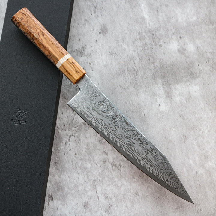 Couteau Gyuto Ryusen Hamono Fukaku-ryu 210 mm