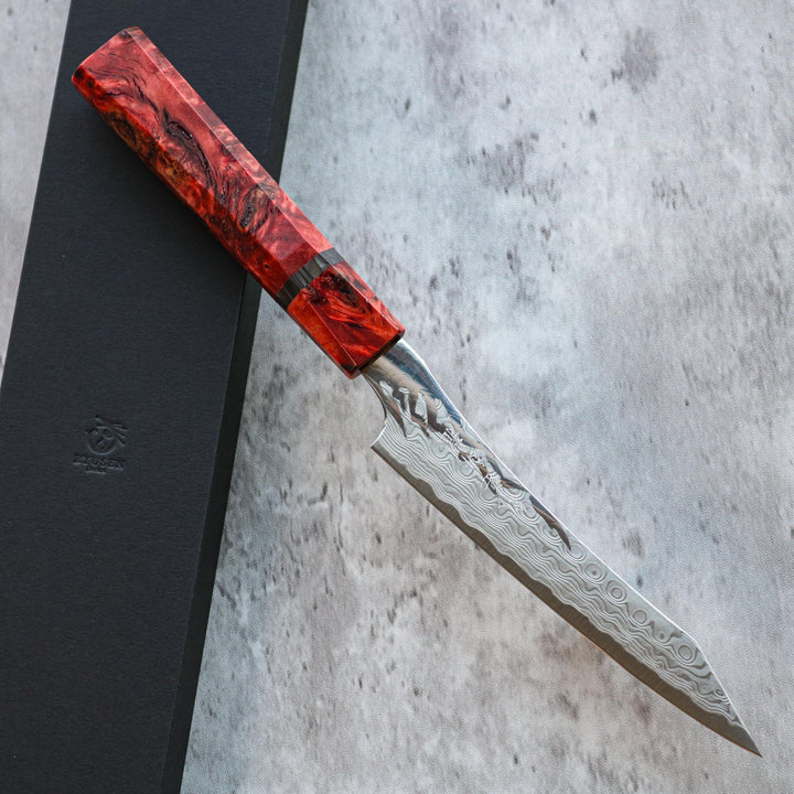 Couteau de cuisine japonais Ryusen Hamono Gurenhiryu Petty 135 mm