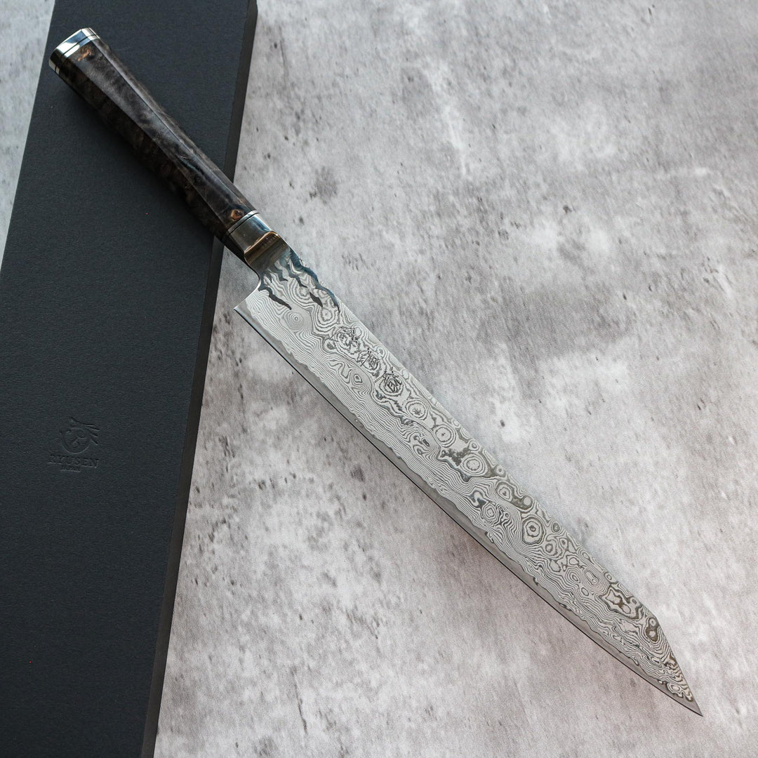 Couteau à aiguiser Ryusen Hamono Oukoku-ryu Sujihiki 255 mm