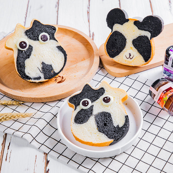 Moule à pain antiadhésif SANNENG en forme de vache, 13,5 cm x 13,5 cm - Distribution canadienne