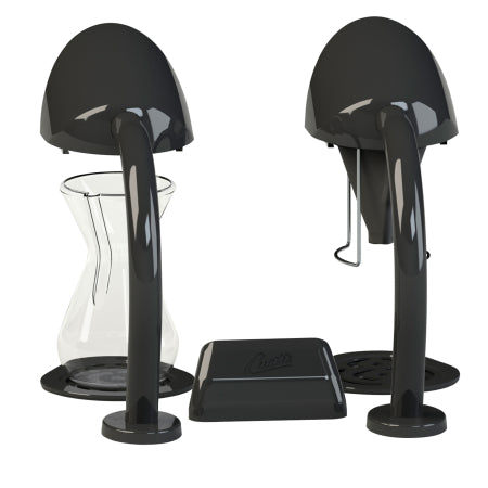 Wilbur Curtis G4 Seraphim Single Cup Coffee Brewer - Twin Single Cup Undercounter Coffee Brewer Black