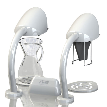 Wilbur Curtis G4 Seraphim Single Cup Coffee Brewer - Twin Single Cup Undercounter Coffee Brewer White