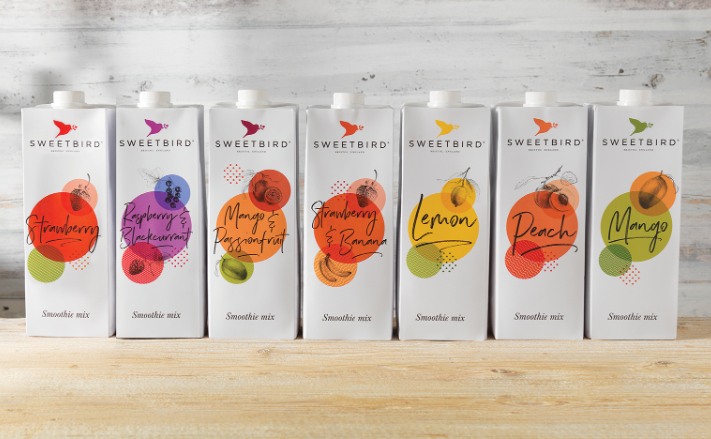 Sweetbird Smoothies - Mango - 8 x 1 L Case
