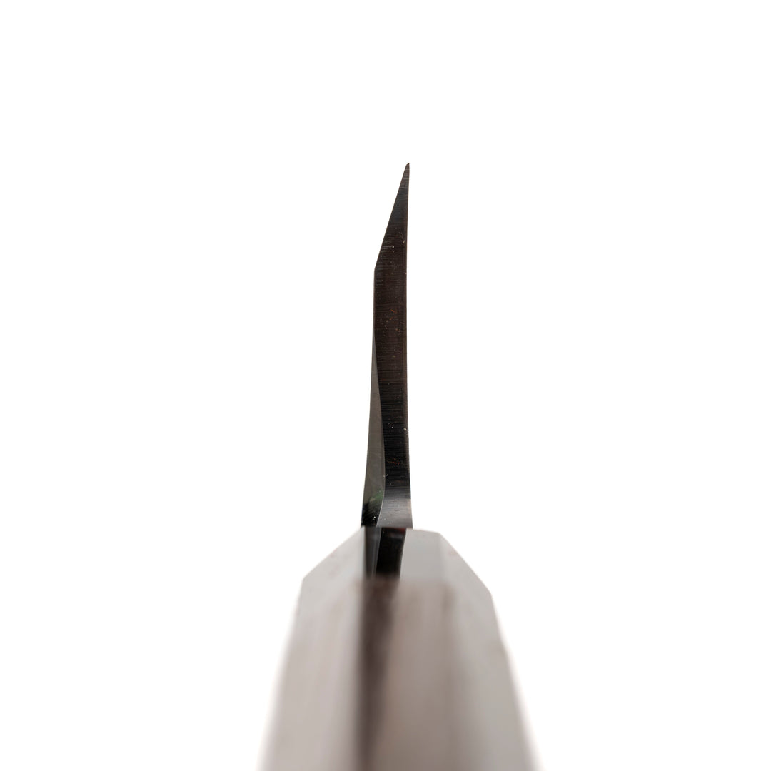 Couteau de cuisine japonais Deba 185 mm, série Hatsukokoro Shirasagi Migaki