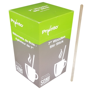 Box of Birch Wood Stir Sticks