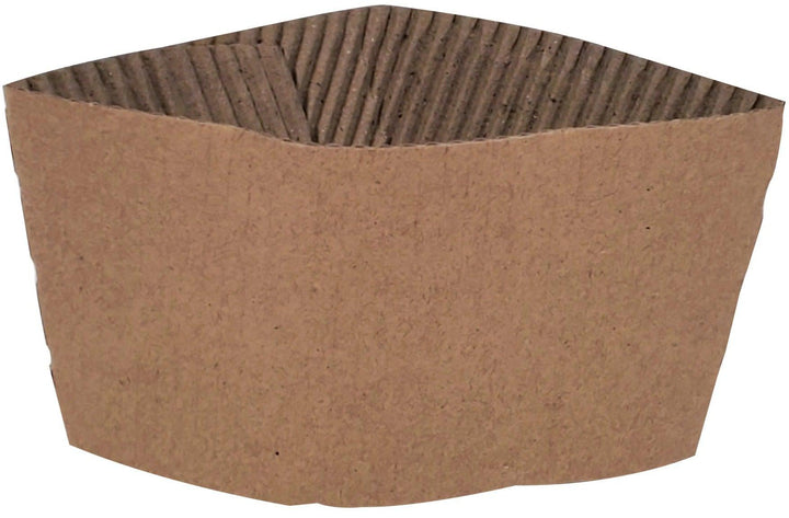 Morning Dew - 10-24oz Kraft Sleeve for Hot Paper Cups - 10 x 100 count