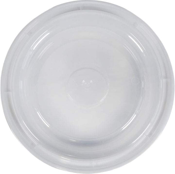 Rhino - Heavy 6" Round PP Combo Container - White