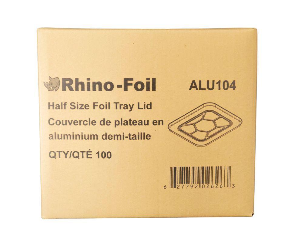 Rhino-Foil - Couvercle demi-taille pour plaque à vapeur en aluminium - Version lourde