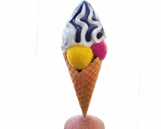Display Waffle Cone