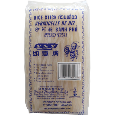 Noodle Rice Stick 5 mm. - 20 x 454 g - Y&y - Restaurant and Foodservice Ingredients - Canadian Distribution