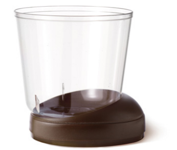 Alcas® Verrine Lid - Uau 110cc
 Brown