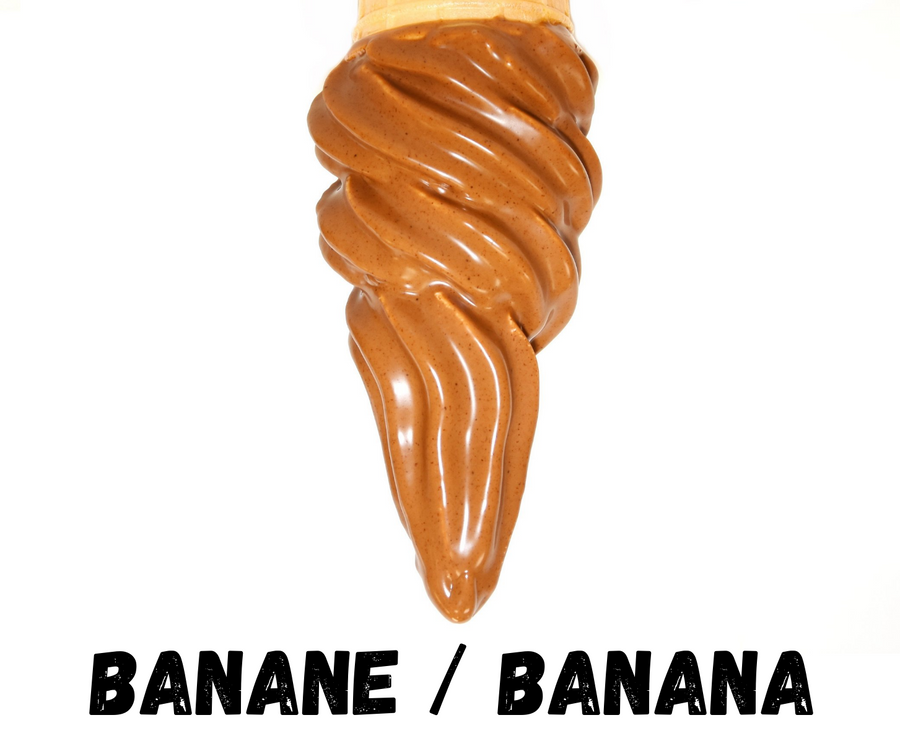 Belgian Banana Milk Cone Dip - Case of 6 x 1KG - Canadian Distribution