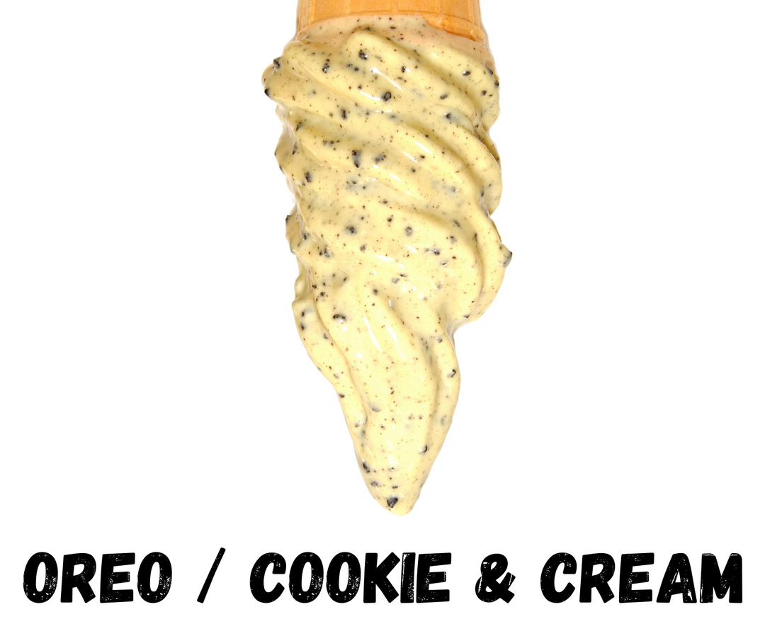Belgian Cookie & Cream Cone Dip - Case of 6 x 1KG - Canadian Distribution