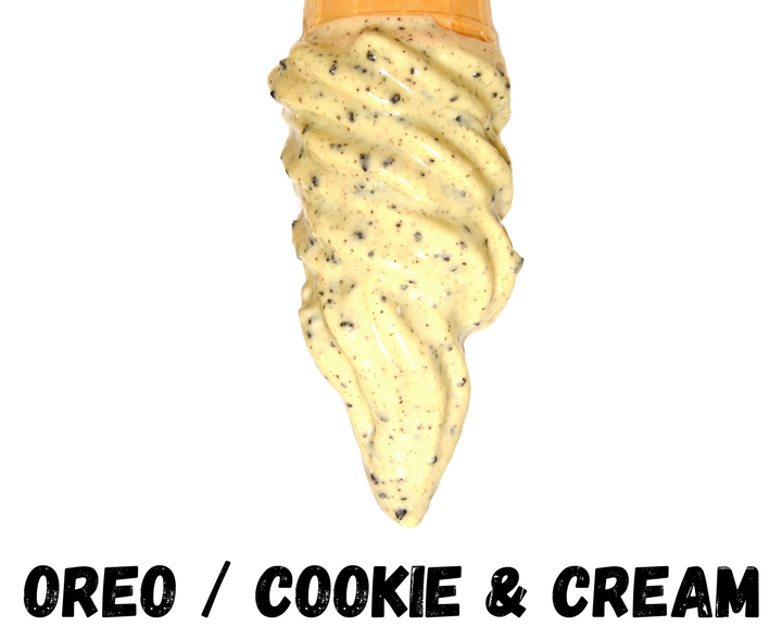 Belgian Cookie & Cream Cone Dip - Case of 6 x 1KG - Canadian Distribution