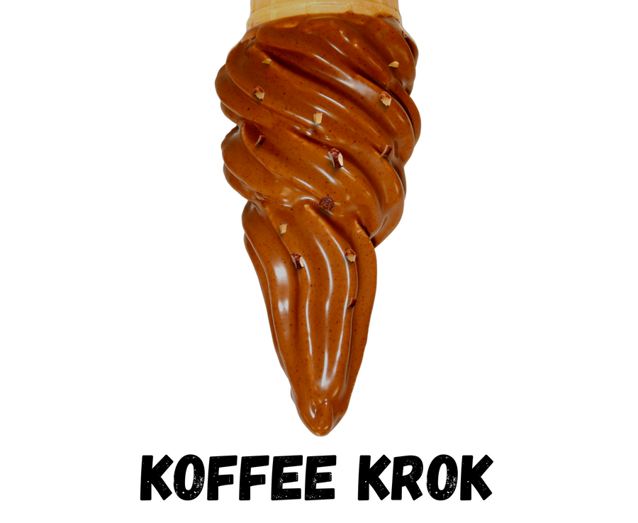 Belgian Koffee Krok Cone Dip - Case of 6 x 1KG - Canadian Distribution
