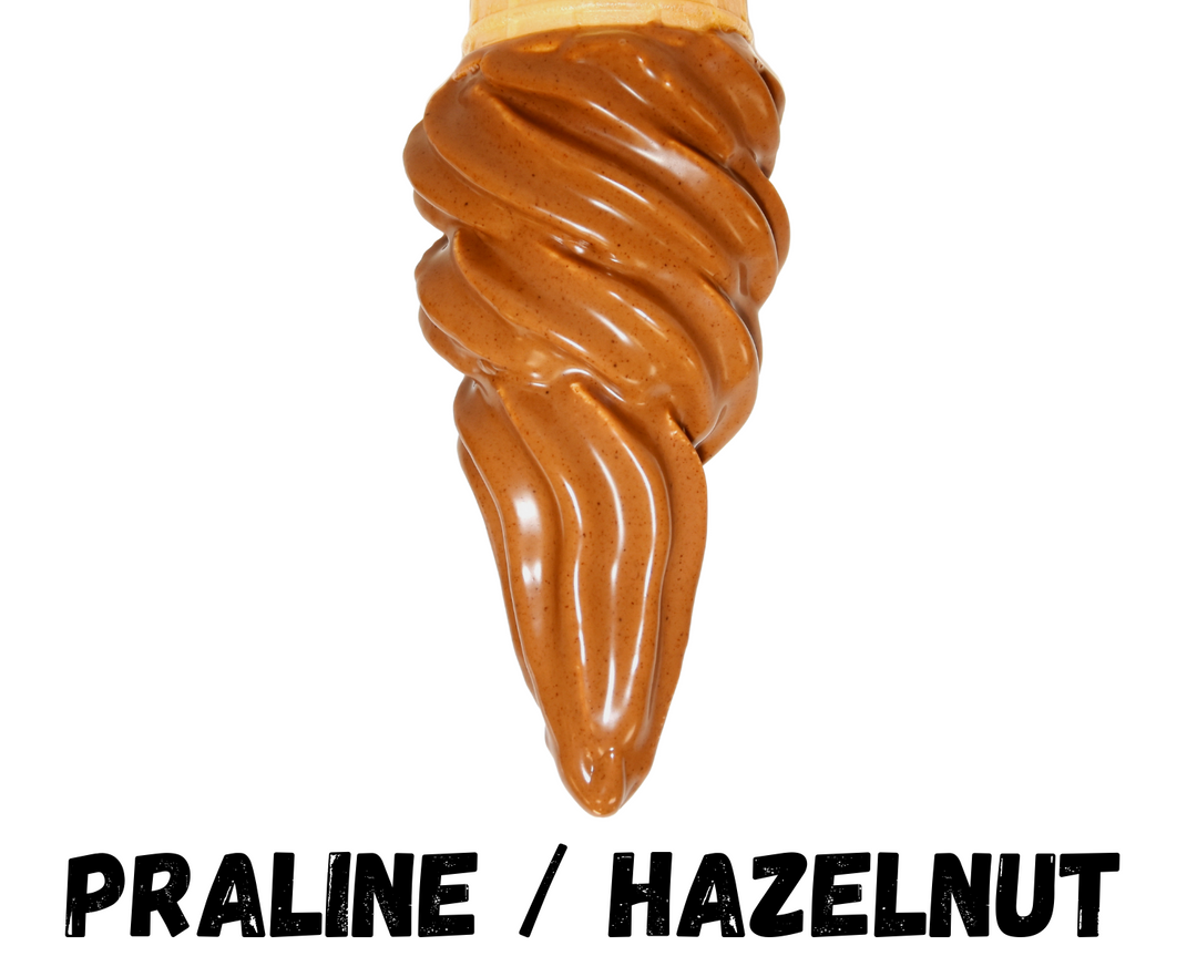 Belgian Praline with Nuts Cone Dip - Case of 6 x 1KG - Canadian Distribution