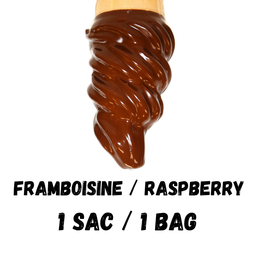 Belgian Raspberry Cone Dip - Case of 6 x 1KG - Canadian Distribution
