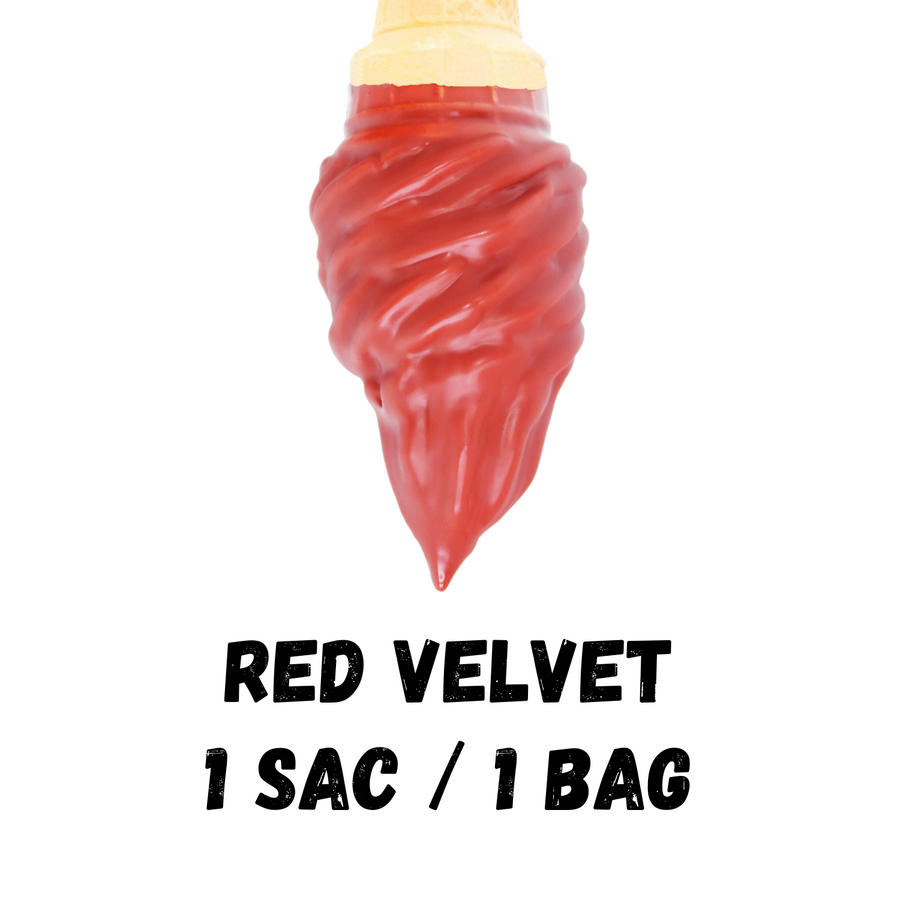 Belgian Red Velvet Cone Dip - Case of 6 x 1KG - Canadian Distribution