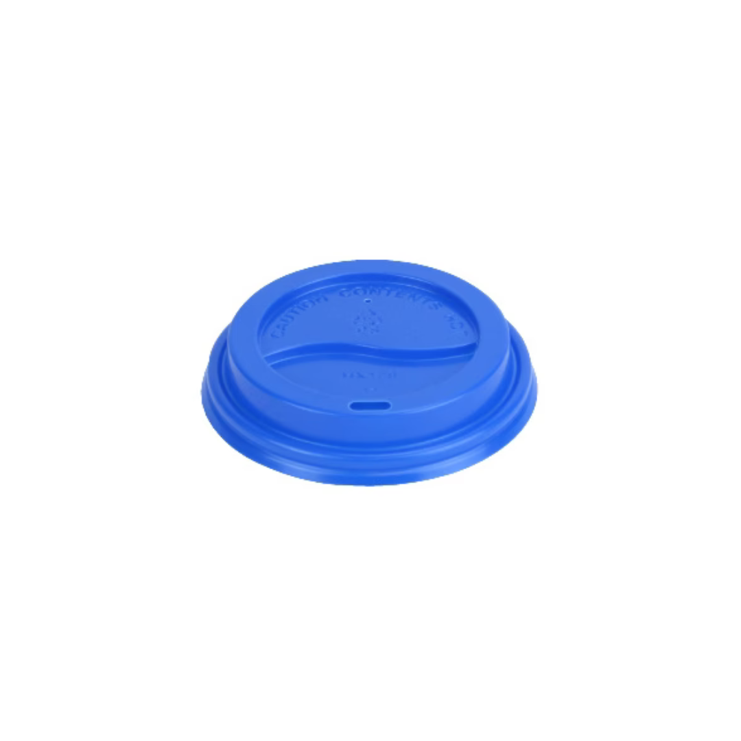 Canadian Wholesaler SOMI CUPLHD-BLU, Lid Cup Dome, Blue Fits 8sq. 10-24oz Cup 50x20, PS, 7.71 LBS, PACK SIZE 1000