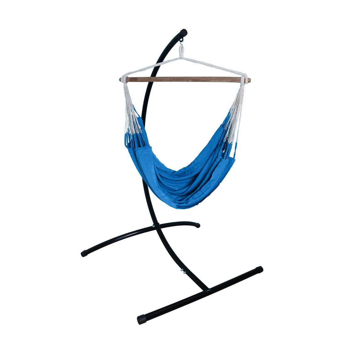 Colombian Hammock Chair with Universal Chair Stand - Part of the Collective Marketplace Collection