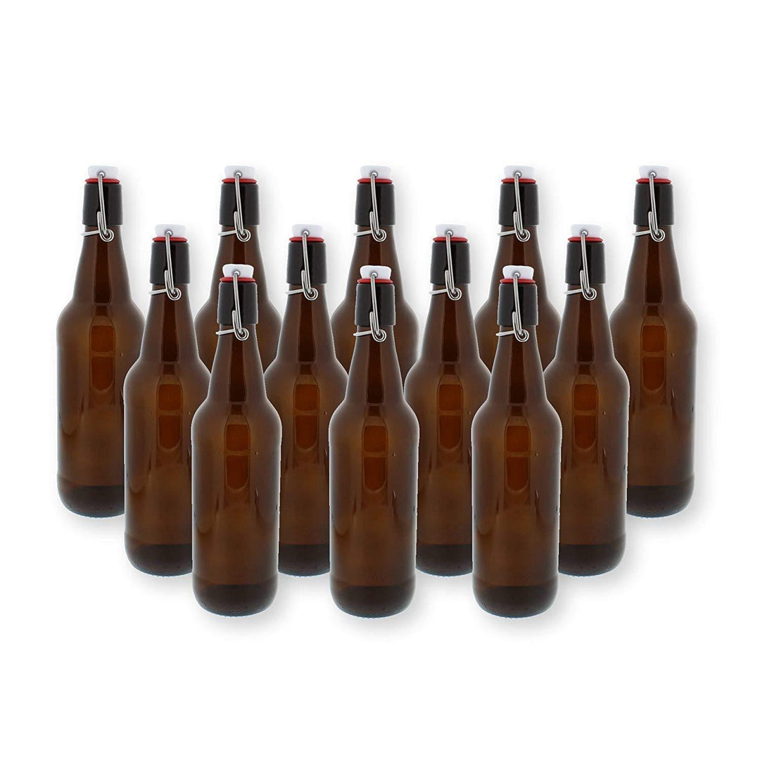 Swingtop Flip Top Glass Bottles | Brown (750 ml) 10 Cases of 12 bottles