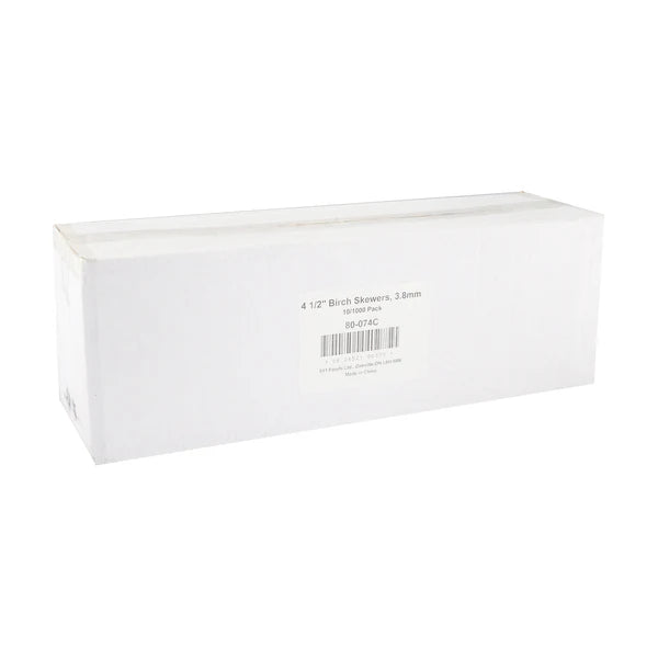 Distributor of 4.5 Inch Birch Skewers - 10 x 1000 - Hy-Five Canada - Hy-Stix