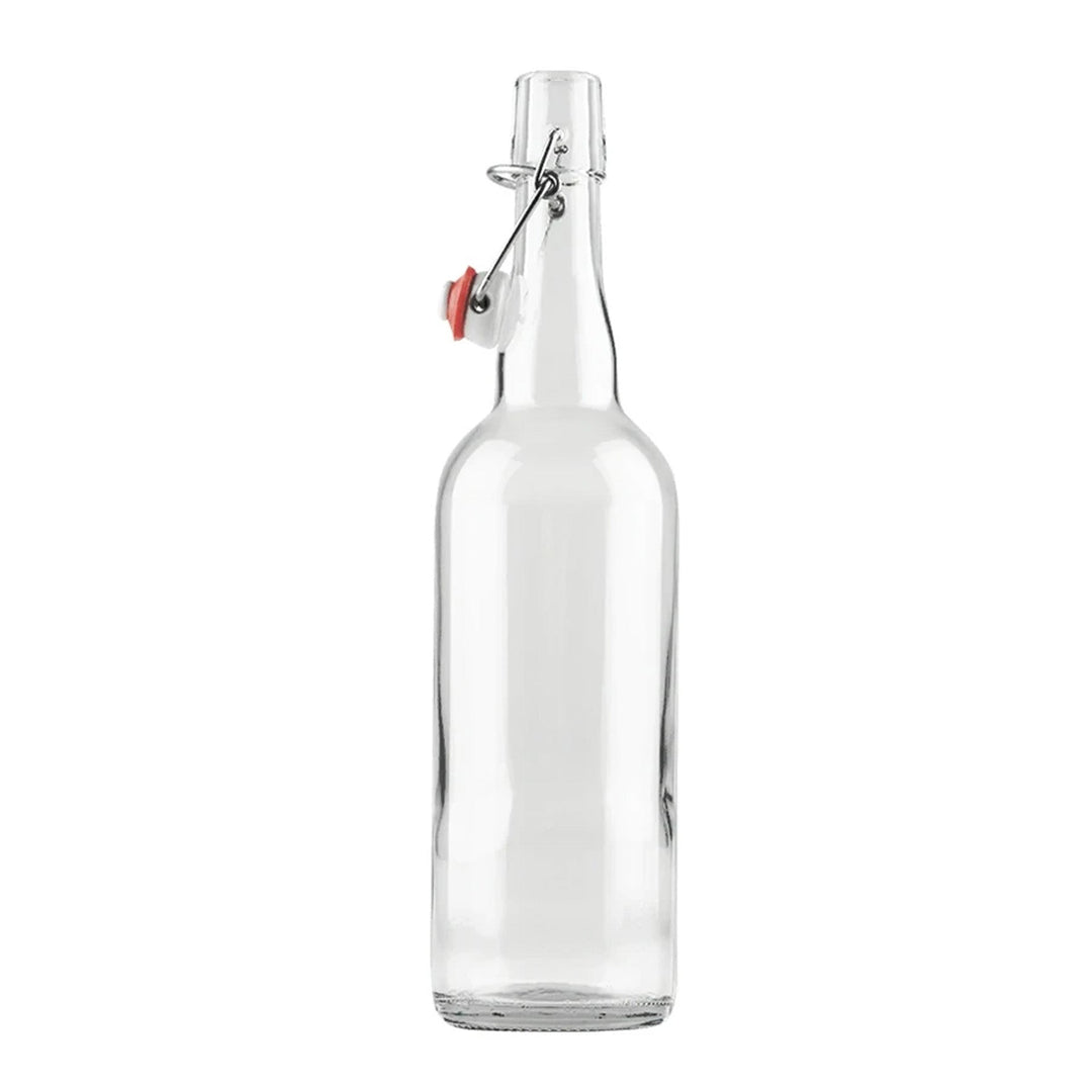 Swingtop Flip Top Glass Bottles | Clear (750 ml) 4 Cases of 12 bottles
