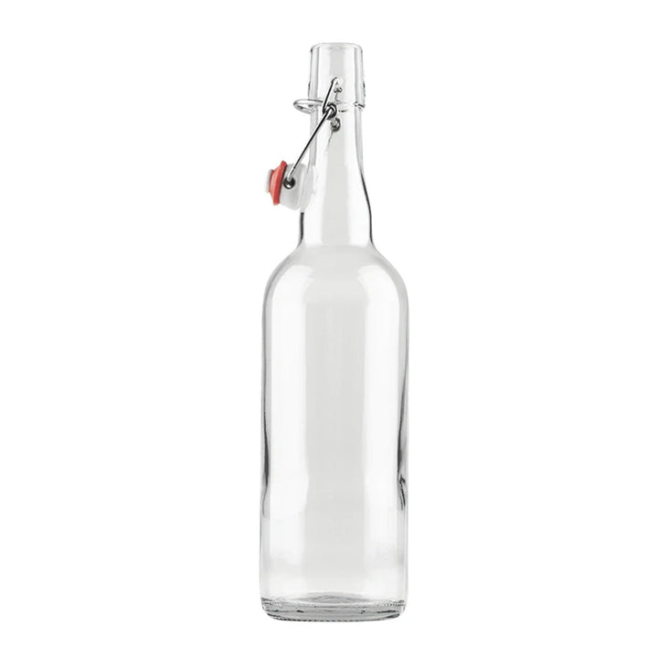 Swingtop Flip Top Glass Bottles | Clear (750 ml) 4 Cases of 12 bottles