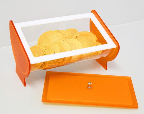 Omega Display Spoon Holder
 "Coppa" - Orange