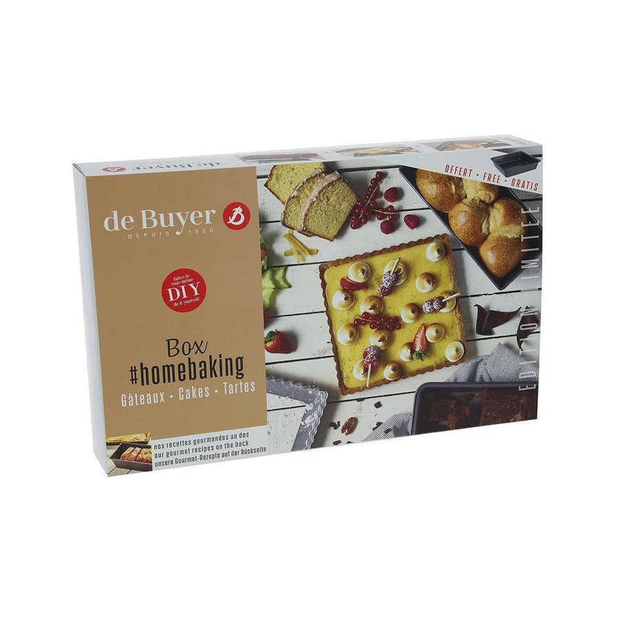 DE BUYER Home Baking Tart 3-piece Box Set